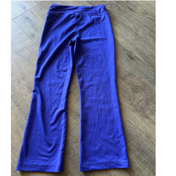 Under Armour Girls Purple AllSeasonGear Flare Leggings Athletic Pants Size 4 - Picture 2 of 5